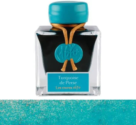 J. Herbin 1670 Turquoise de Perse (Turquoise) 50ml Bottled Ink