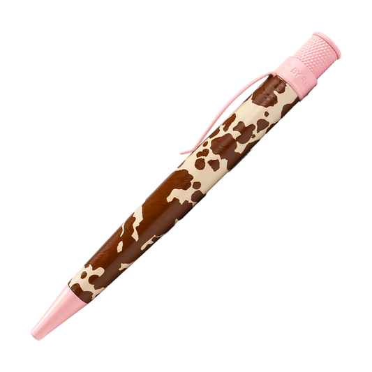 Retro 51 Tornado Rollerball - Over the Moon: Longhorn with Pink Trim (Dromgoole's 2026 Dallas Pen Show Exclusive) (A/P)