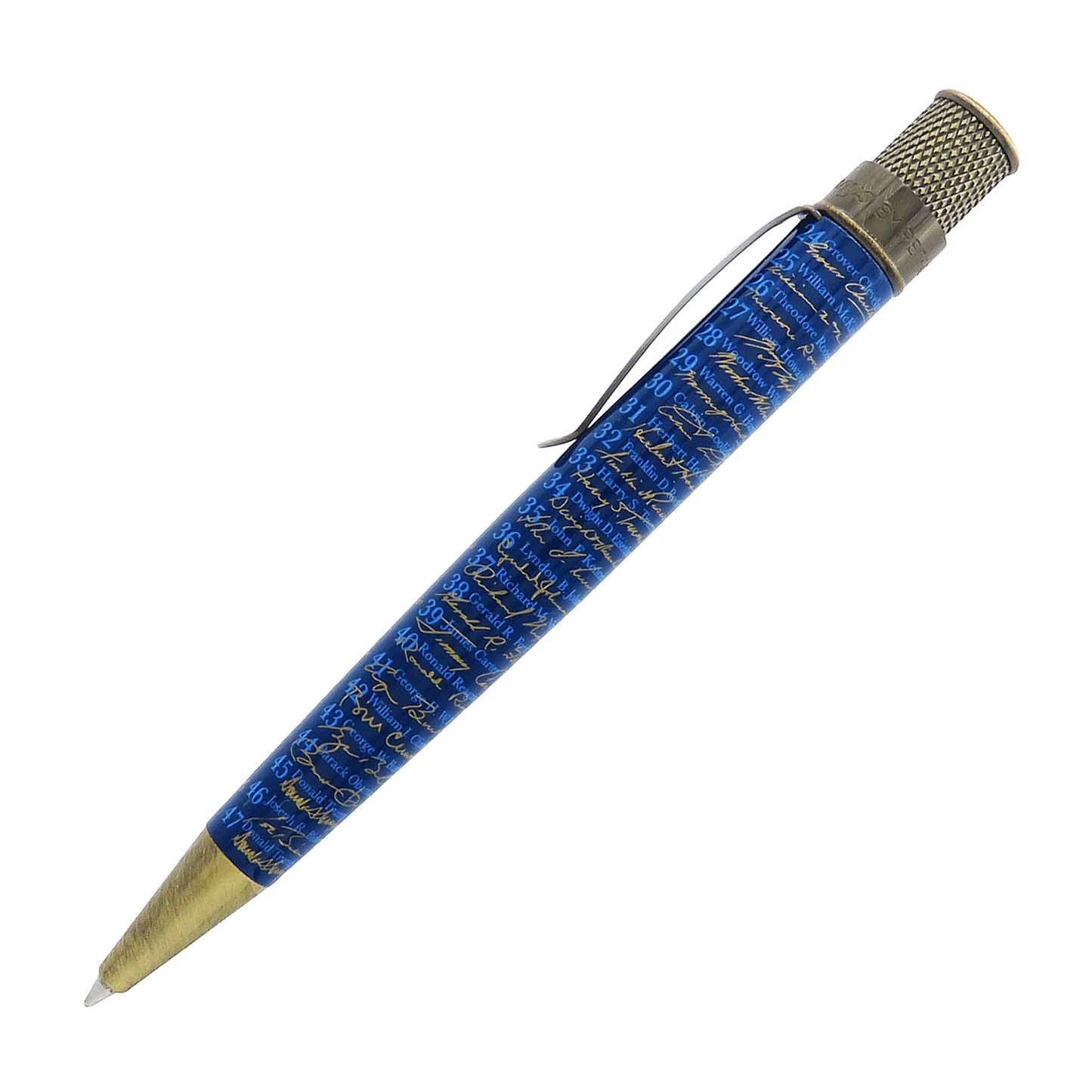 Retro 51 Collection Tornado Rollerball - 2025 U.S. Presidents' Signatures (Fahrney's Exclusive) (A/P)