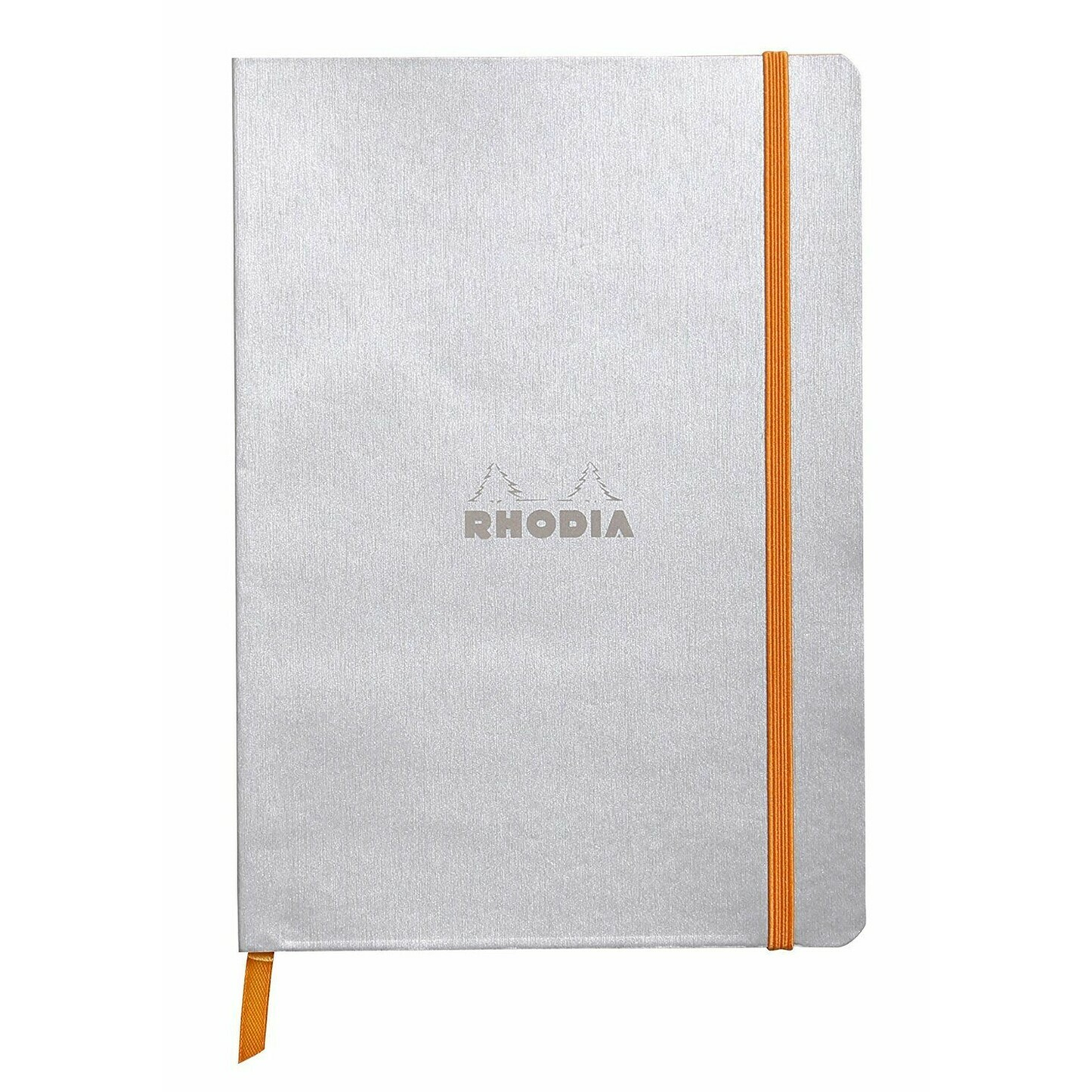 Rhodia Rhodiarama A5 Soft Webnotebook - Silver (Lined)