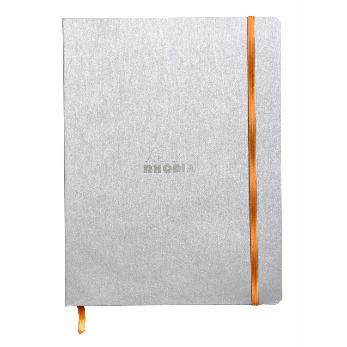 Rhodia Rhodiarama B5 Composition Soft Webnotebook - Silver (Lined)