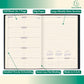 Quo Vadis 2026 Space 24 Weekly Planner with Notes - Texas Blue