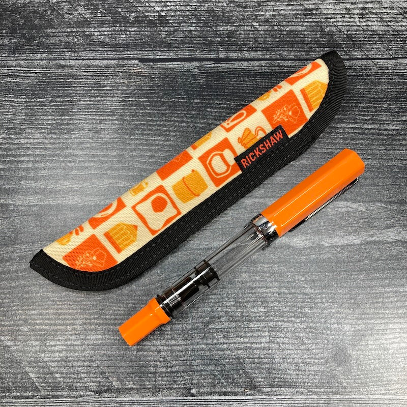 Rickshaw Bagworks 1-Pen Sleeve - Stationery Icons