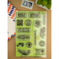 Well Appointed Desk Clear Stamp Set - Stay Posted (15 Stamp Designs)