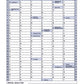 Payne 2025-2026 Skivertex Large Academic Time Master
