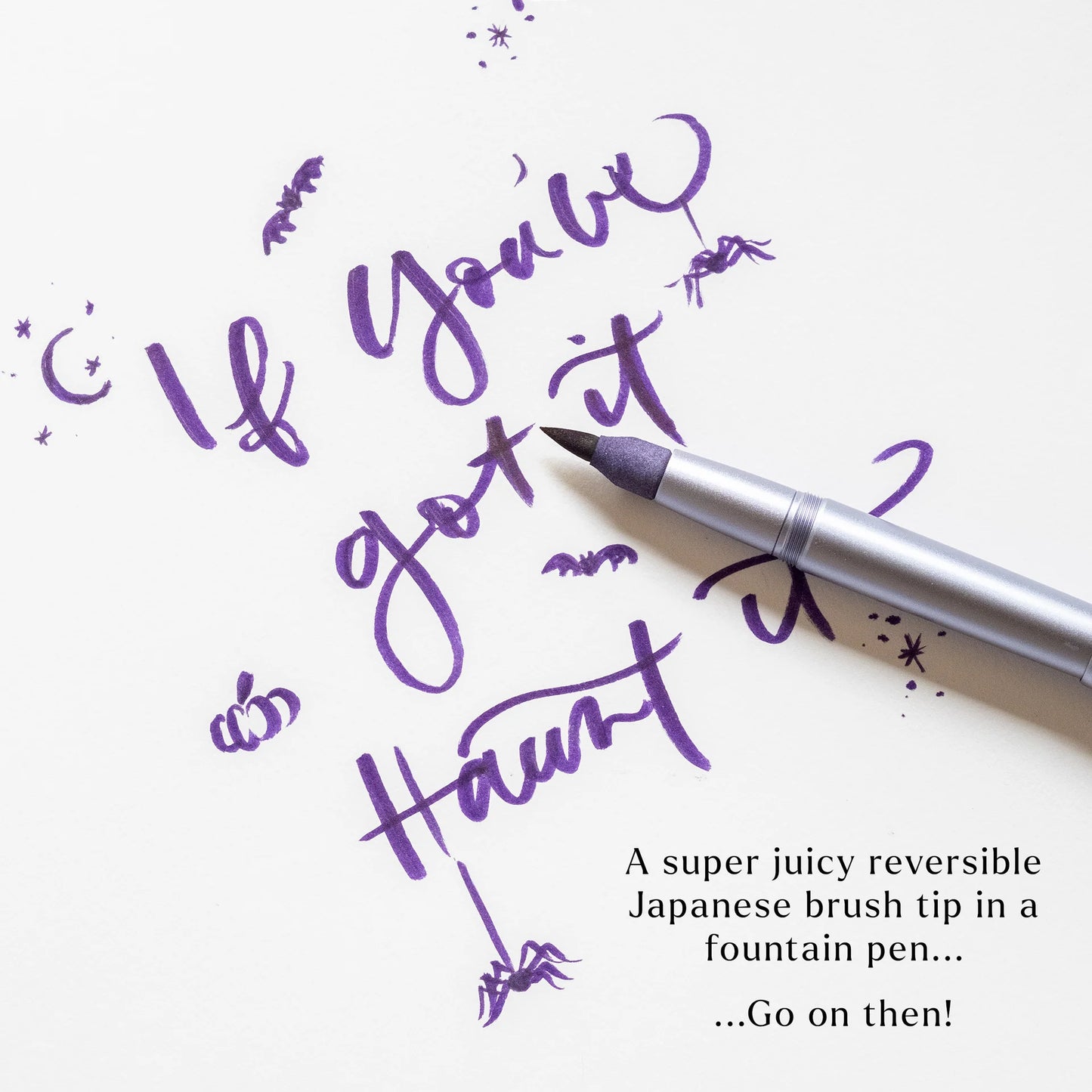 Tom's Studio Fountain Pen Nib - Japanese Brush Tip