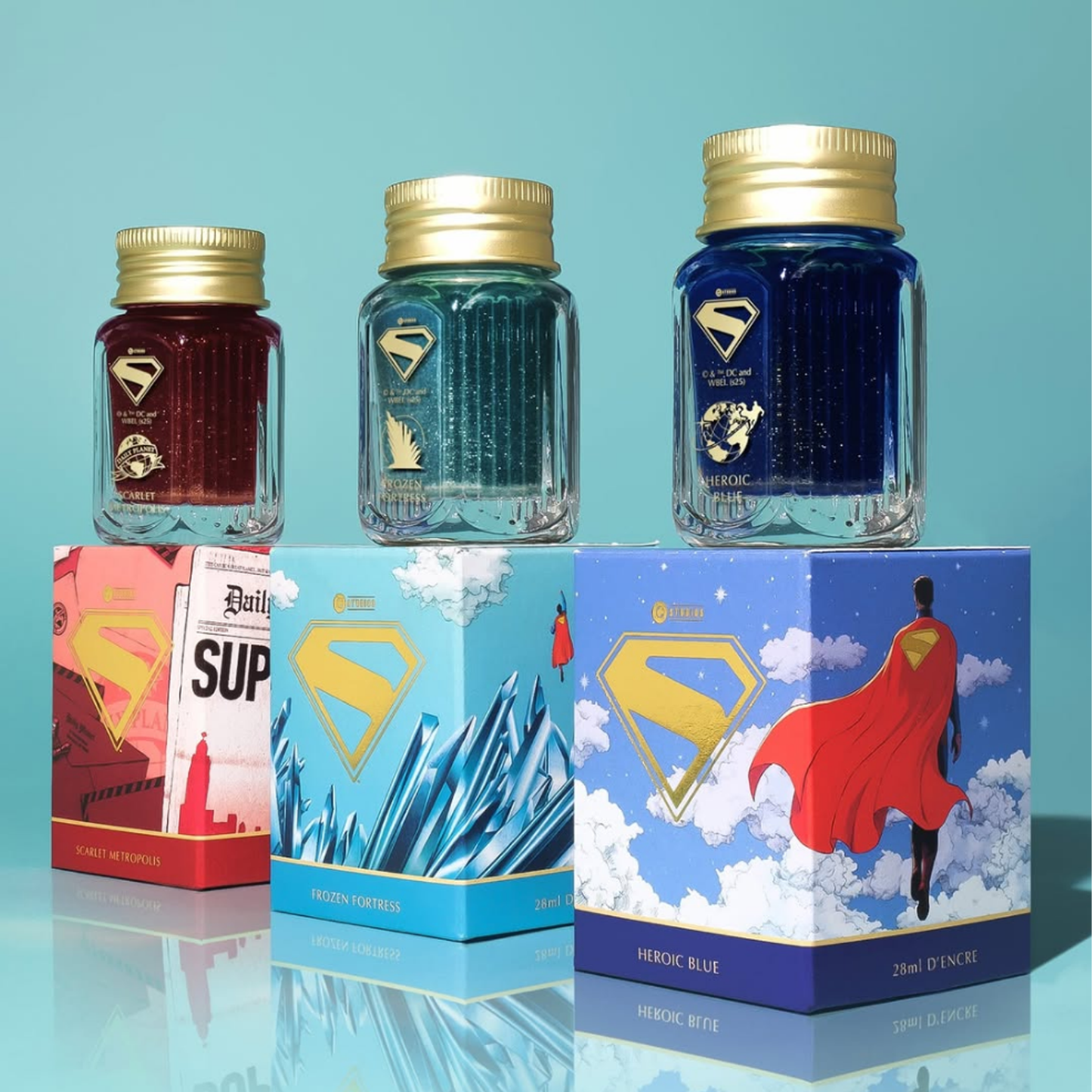 Ferris Wheel Press Superman Frozen Fortress (28ml) Bottled Ink