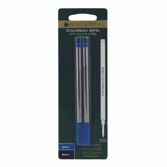 S.T. Dupont Rollerball Refill by Monteverde USA® - Blue Fine