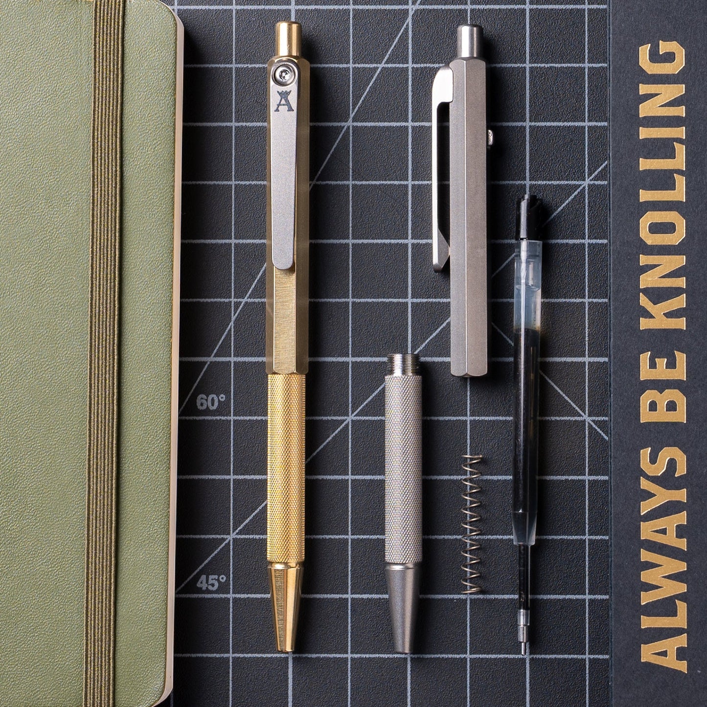 Tactile Turn Ansø Pen - Titanium