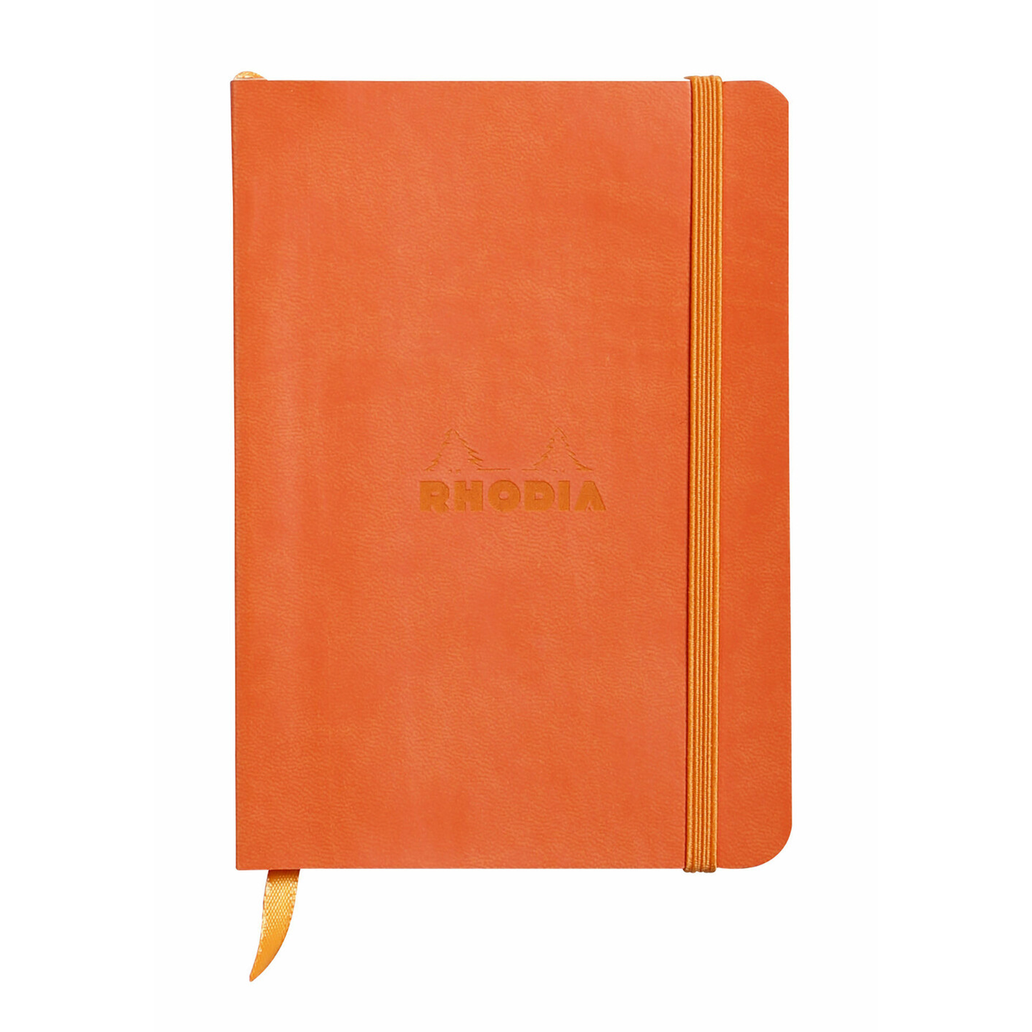 Rhodia Rhodiarama A6 Soft Webnotebook - Tangerine (Dot Grid)