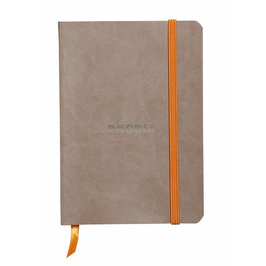Rhodia Rhodiarama A6 Soft Webnotebook - Taupe (Lined)