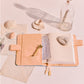 Hobonichi 2026 A6 Techo Book & Cover Set - Powder Blue Shell (English)