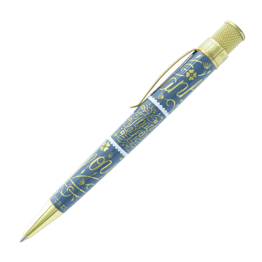 Retro 51 Collection USPS Tornado Rollerball - Thank You Stamp: Blue Gray