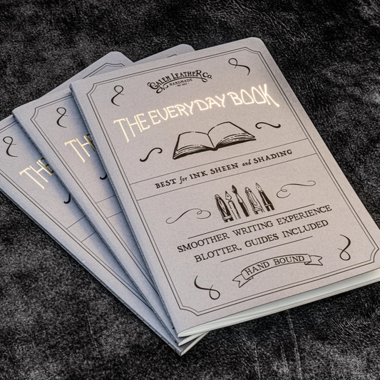 Galen Leather A5 The Everyday Book - Tomoe River Paper (Set of 3)