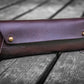 Galen Leather The Student Pencil Case - Dark Brown