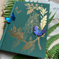The Creeping Moon B6 Watercolor Sketchbook - The Botanist - Gold