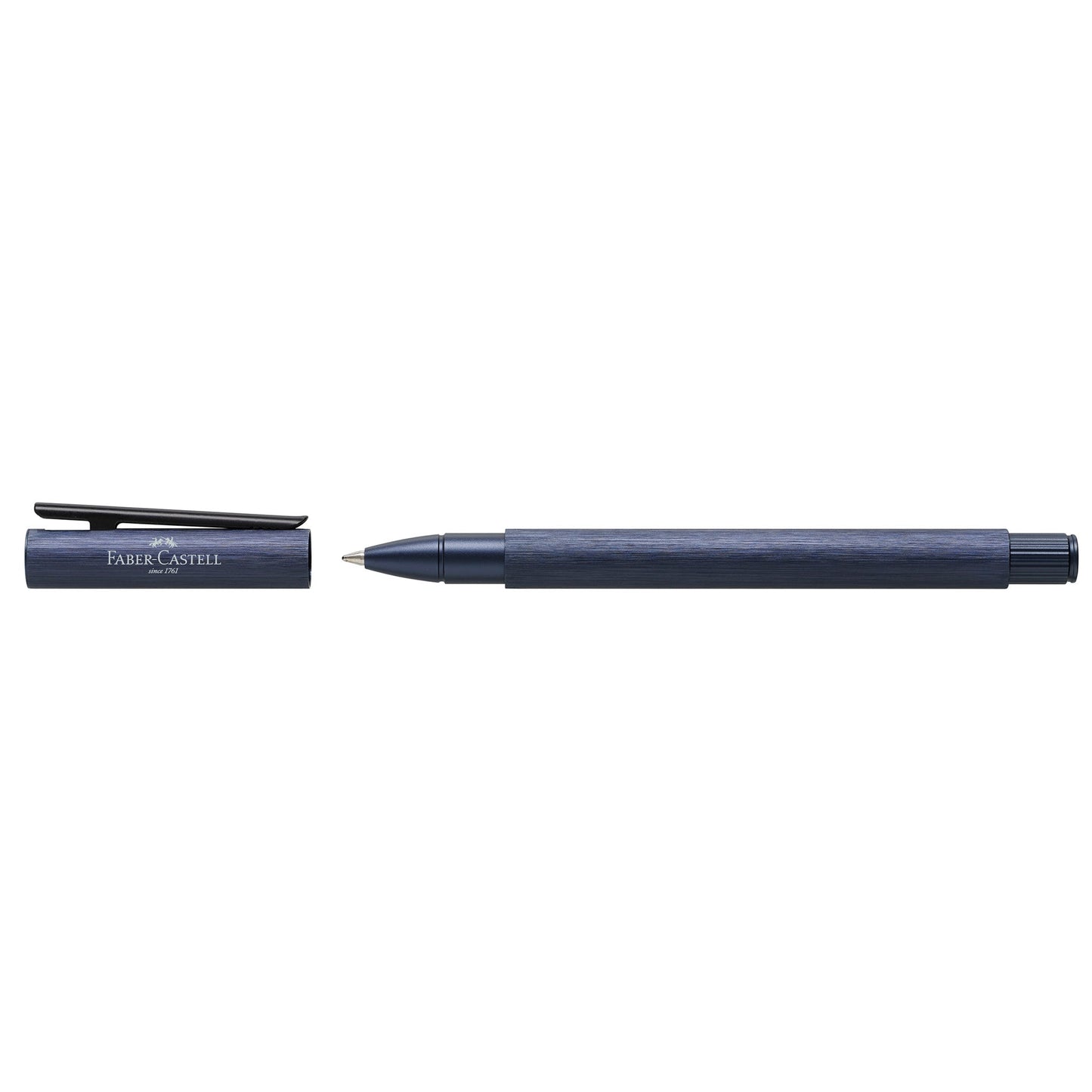 Faber-Castell NEO Slim Rollerball - Aluminum Dark Blue