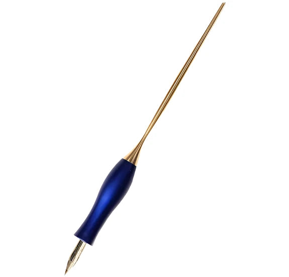 Tom's Studio Bloom Calligraphy Pen - Bluebell (Straight)