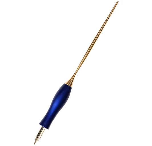 Tom's Studio Bloom Calligraphy Pen - Bluebell (Straight)