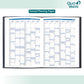 Quo Vadis 2026 Trinote 13 Months Weekly Planner - Texas Blue