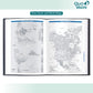 Quo Vadis 2026 Trinote 13 Months Weekly Planner - Texas Blue