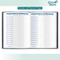 Quo Vadis 2026 Trinote 13 Months Weekly Planner - Texas Blue