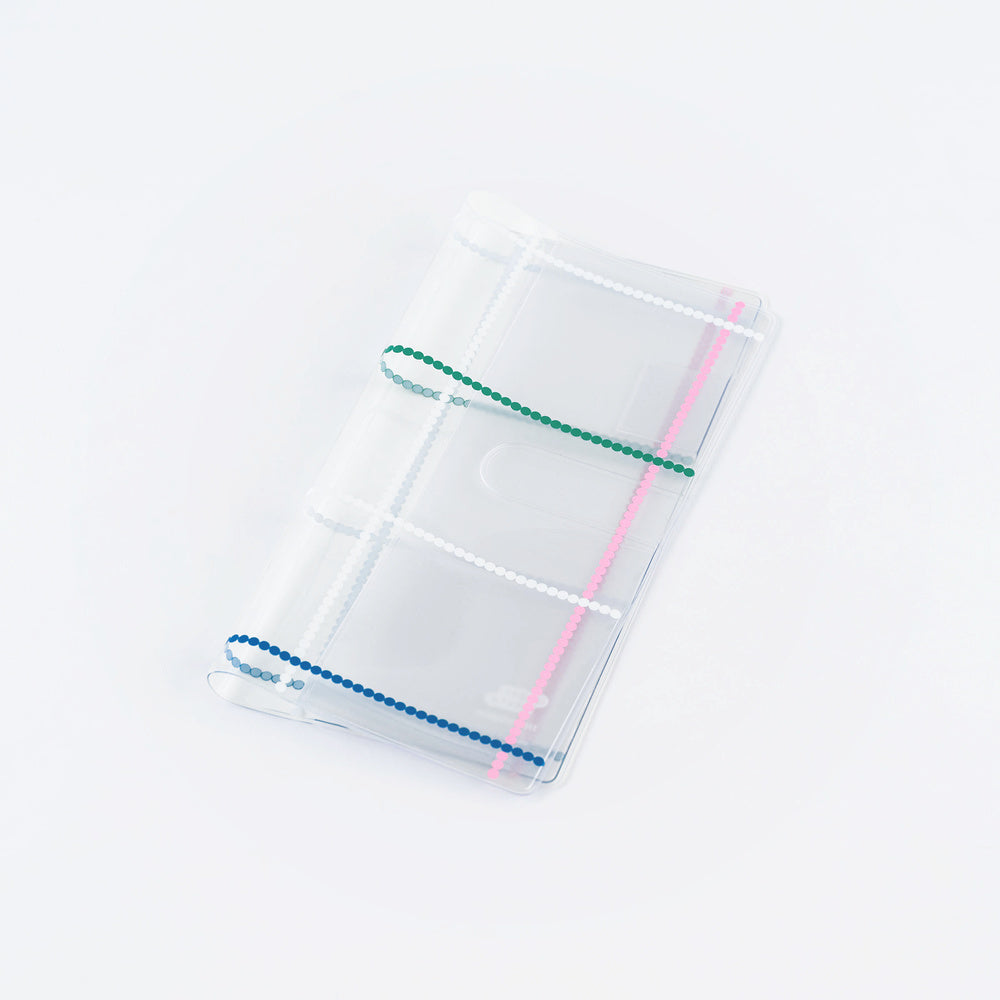 Hobonichi Weeks Clear Cover - Yoshie Watanabe: (Dotted Plaid)