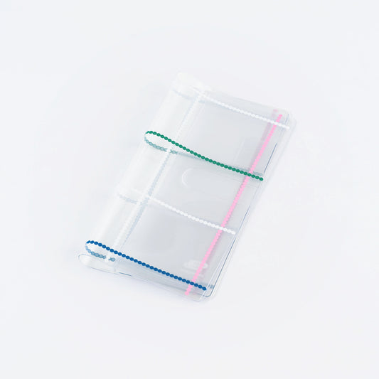 Hobonichi Weeks Clear Cover - Yoshie Watanabe: (Dotted Plaid)