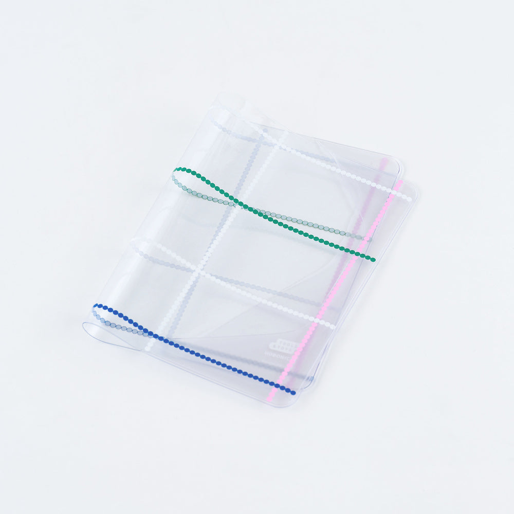 Hobonichi A6 Cover on Cover - Yoshie Watanabe: (Dotted Plaid)