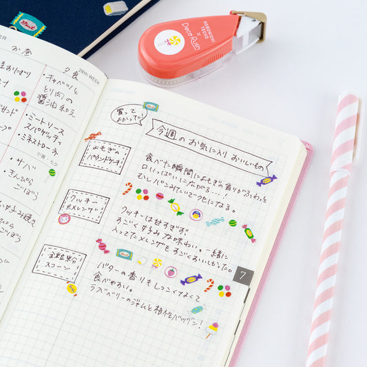 Hobonichi x Plus Deco Rush - (Candy Dream)