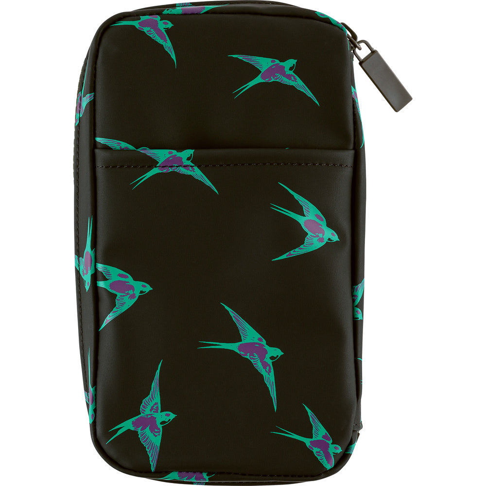 Hobonichi Small Drawer Pouch (Natal Design: Lucky Swallow)