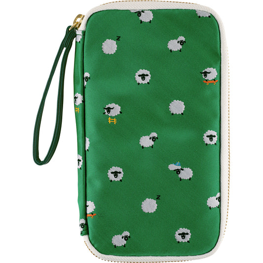 Hobonichi Small Drawer Pouch (Bow & Tie: Sheep Sheep Sheep)