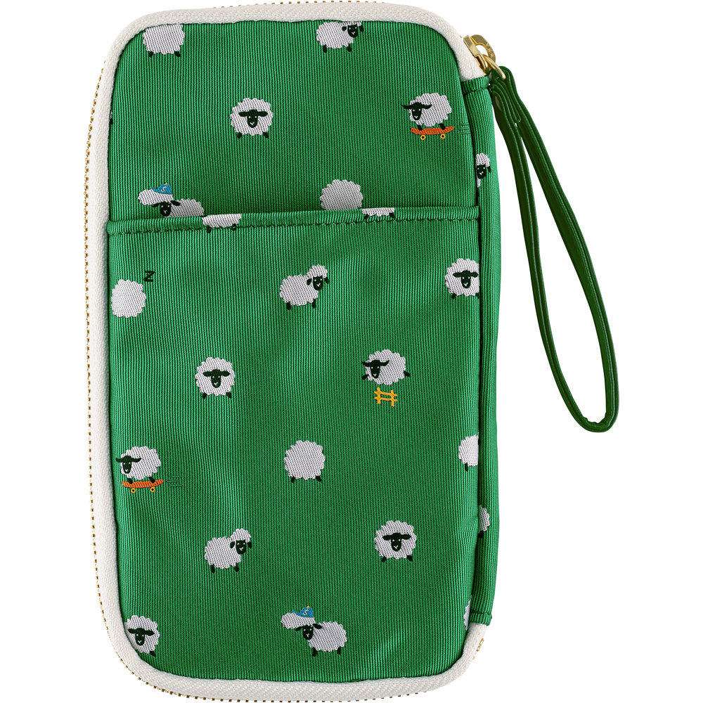 Hobonichi Small Drawer Pouch (Bow & Tie: Sheep Sheep Sheep)