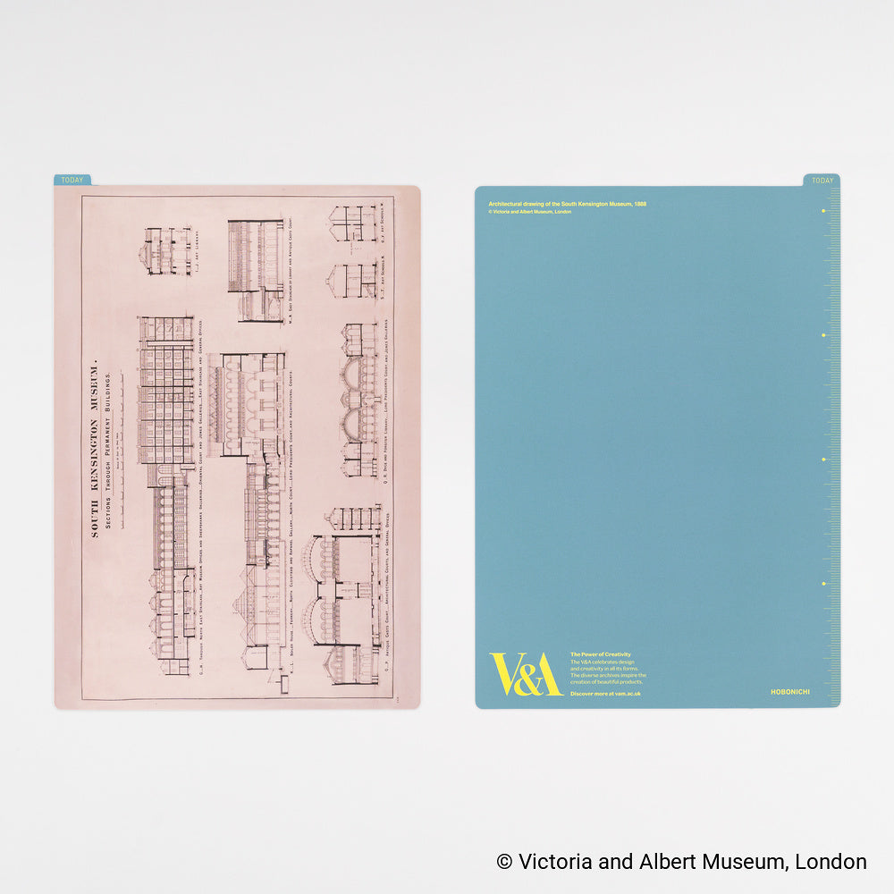 Hobonichi A5 Pencil Board - V&A Series: (Architectural Drawing)