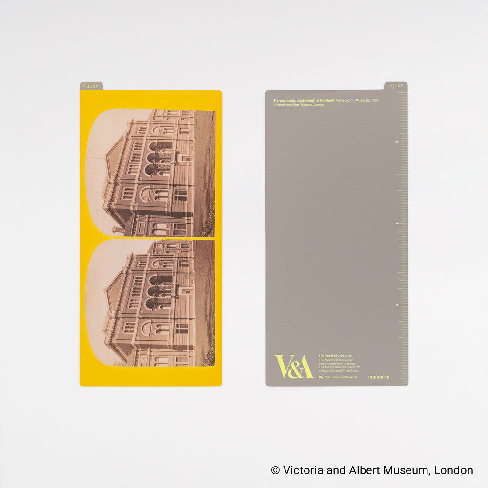 Hobonichi Weeks Pencil Board - V&A Series: (Museum Stereographic Photograph)