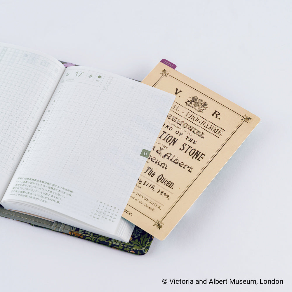 Hobonichi A6 Pencil Board - V&A Series: (V&A’s Foundation Stone Programme)