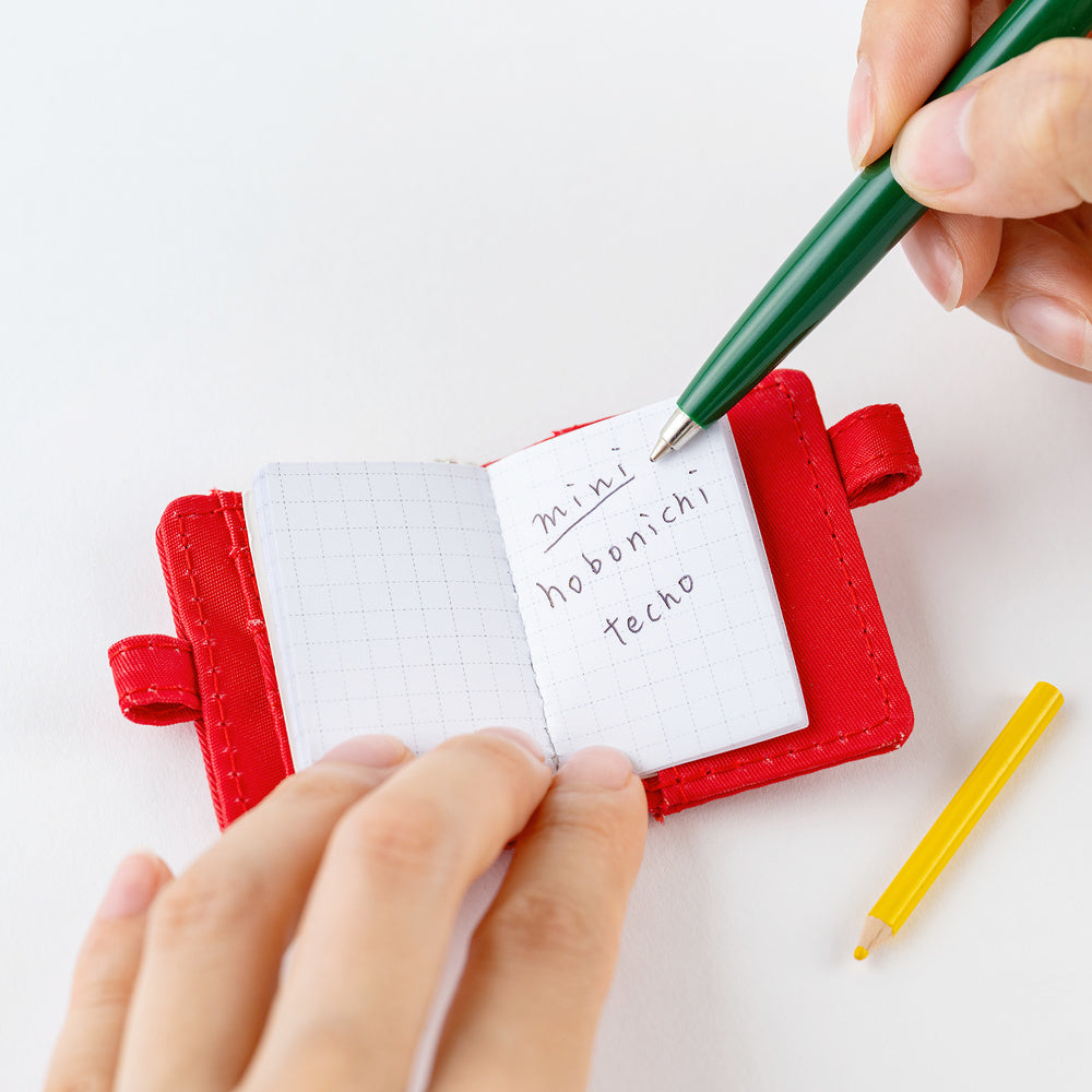 Hobonichi Mini Keychain - Red