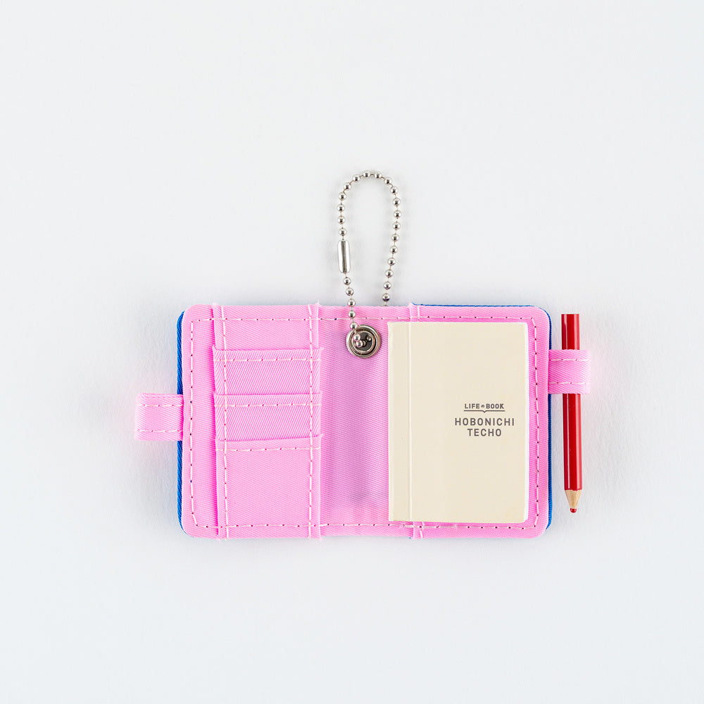 Hobonichi Mini Keychain - Blue x Pink