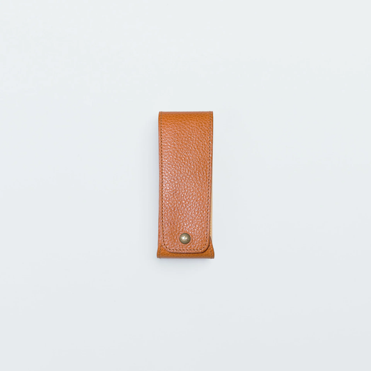 The Superior Labor Toscana Fountain Pen Case - Camel (Two Pens)