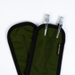 Rickshaw Bagworks 2-Pen Coozy Sleeve - Moss with Sandstone