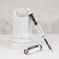 TWSBI ECO Fountain Pen  - Carrara with Onyx Trim