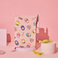 Hobonichi 2026 A6 Techo Book & Cover Set - Candy Stripper: Random Dog & Cat (Pink) (English)