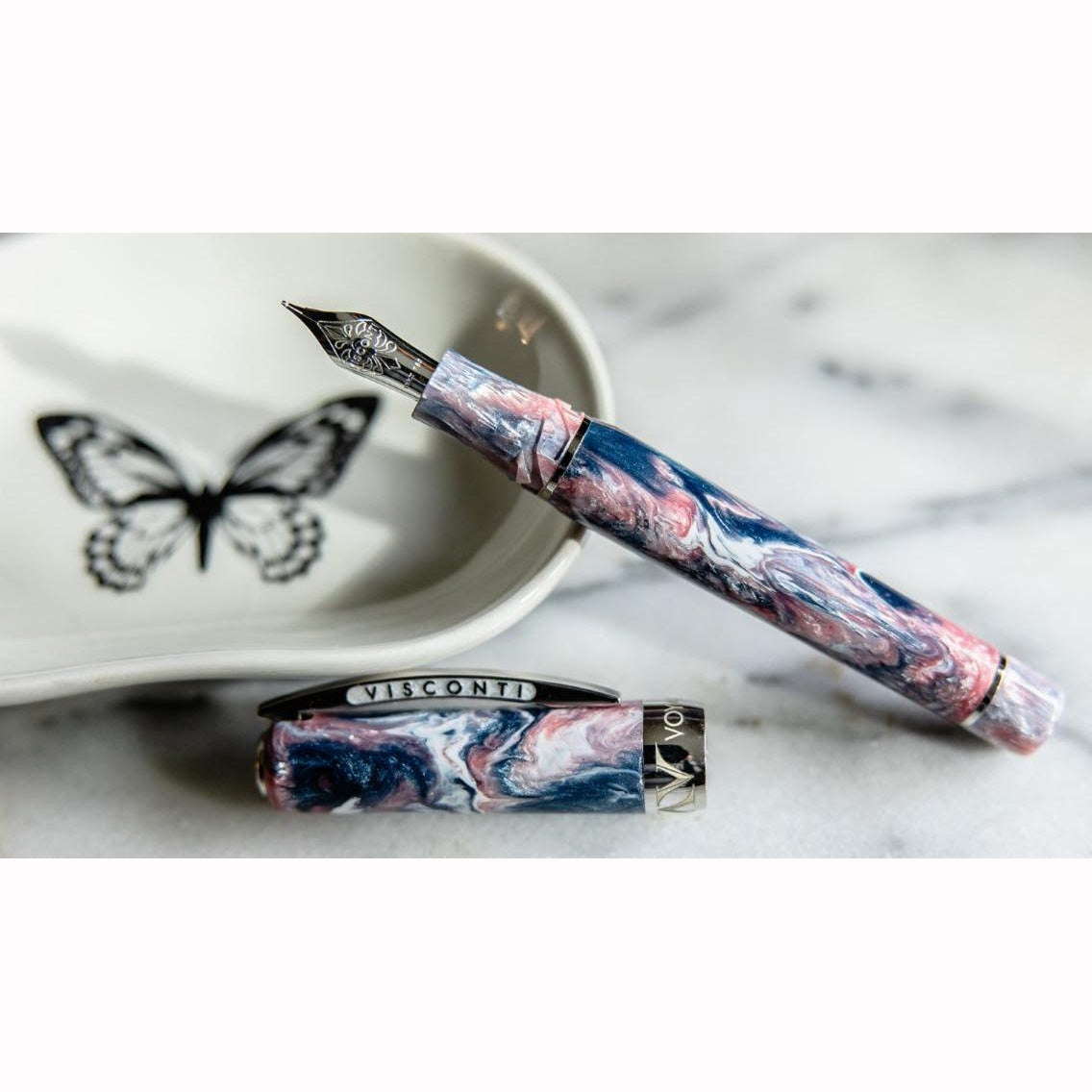 Visconti Voyager Mariposa Fountain Pen - Painted Beauty (Limited Edition)
