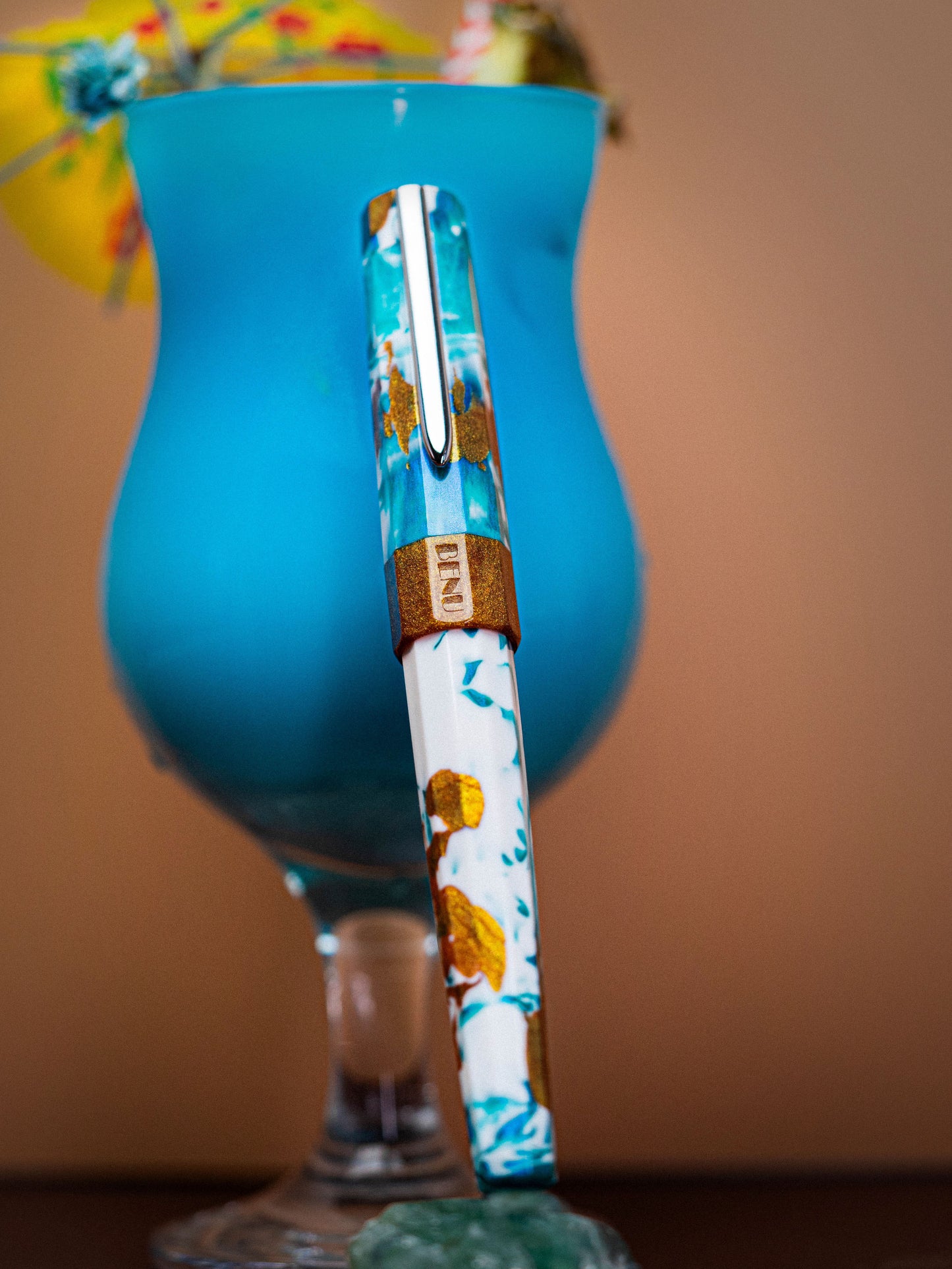 BENU Euphoria Fountain Pen - Blue Hawaiian