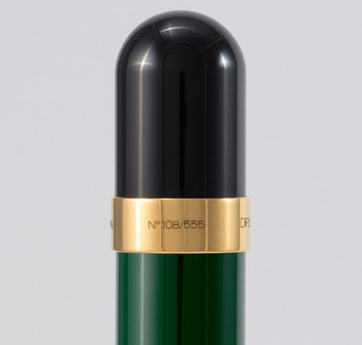 Diplomat XO Triple 5 Fountain Pen - Racing Green with Gold Trim (Limited Edition)