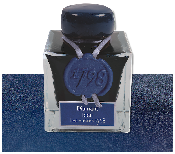 J. Herbin 1798 Diamant Bleu 50ml Bottled Ink