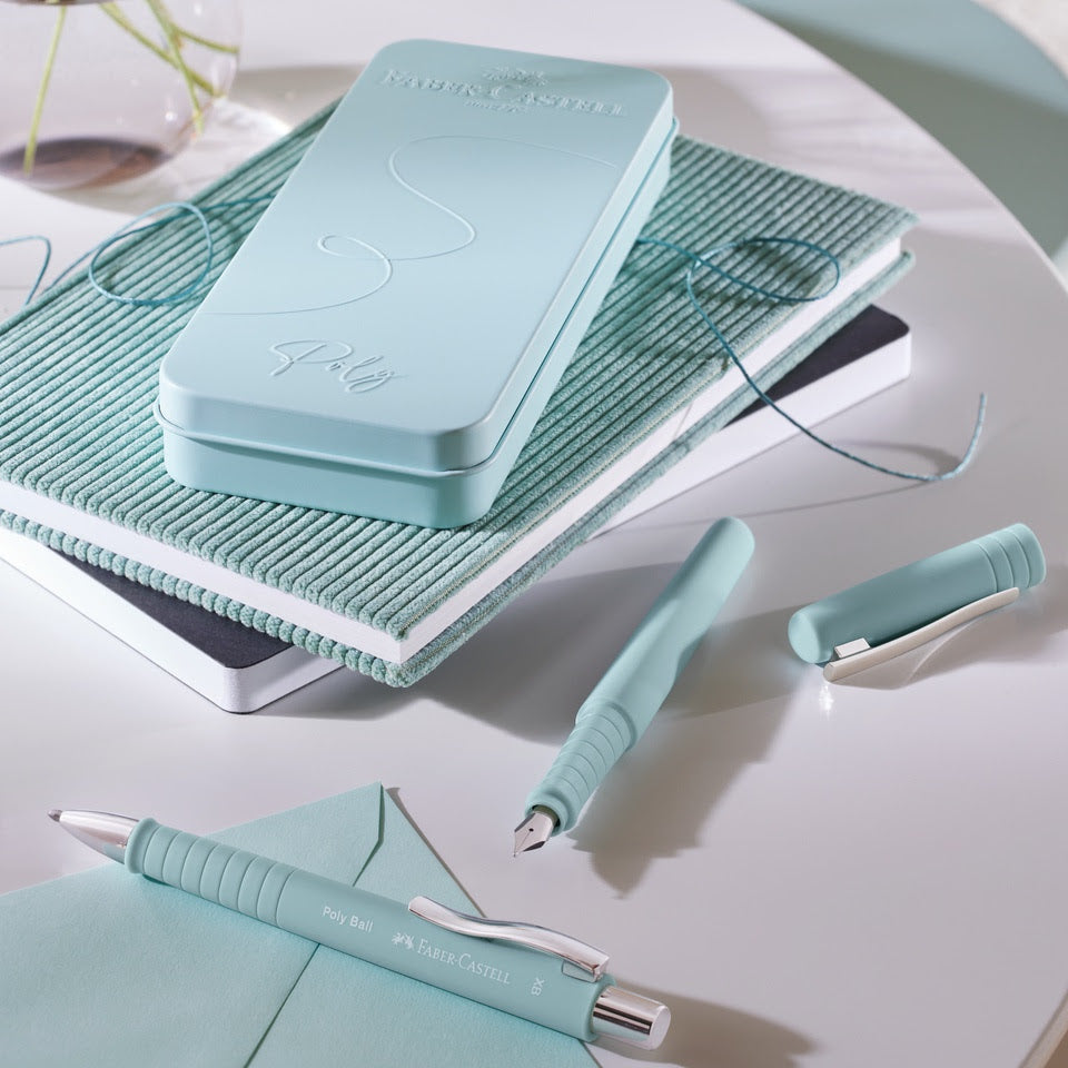 Faber-Castell Poly Ball Ballpoint - Caribic Blue