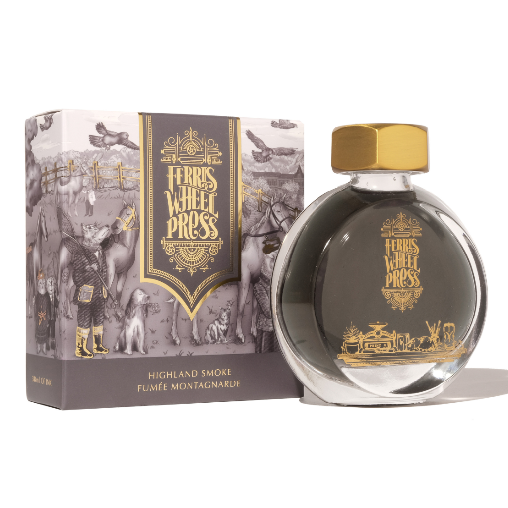 Ferris Wheel Press (38ml) Bottled Ink - Highland Smoke
