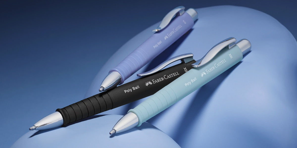 Faber-Castell Poly Ball Ballpoint - Caribic Blue