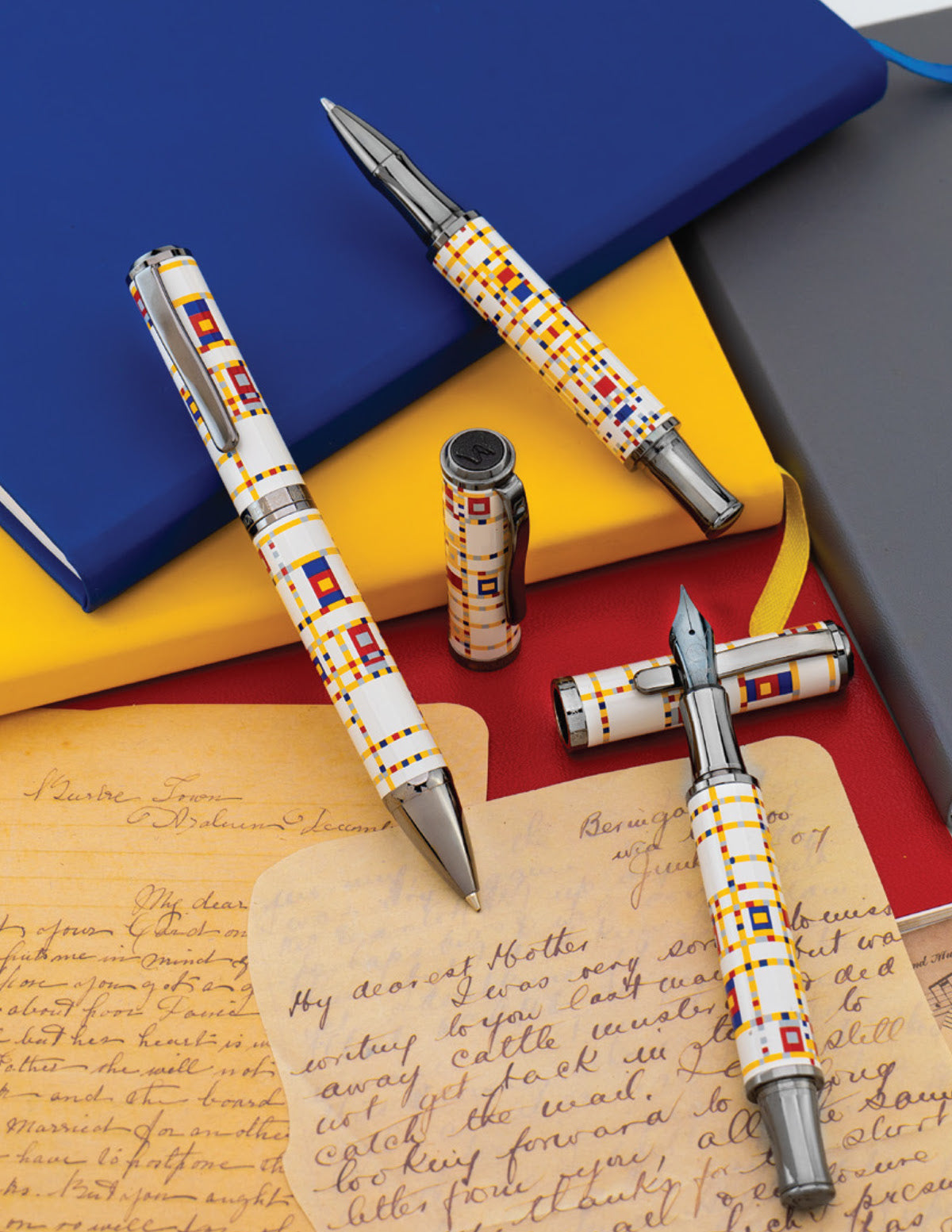 Monteverde USA® Regatta Fountain Pen - Mondrian Broadway Boogie Woogie (Limited Edition)